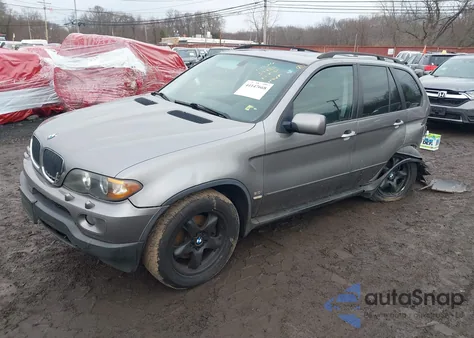 2006 BMW X5 3.0I z USA, uszkodzony, nr VIN 5UXFA13506LY37731